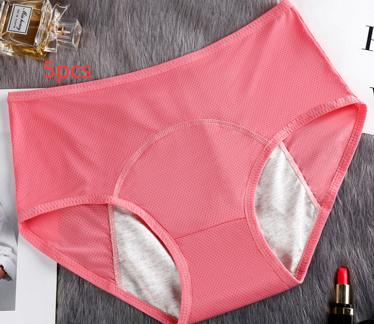 5PCS Menstrual Underwear Women Leak Proof Panties 5PCS Menstrual Underwear Women Leak Proof Panties